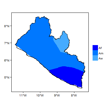 Koppen Geiger Climate Zones
