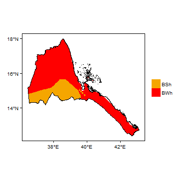 Koppen Geiger Climate Zones