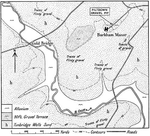 Piltdown geological map. © BGS/NERC Edmunds' 1955